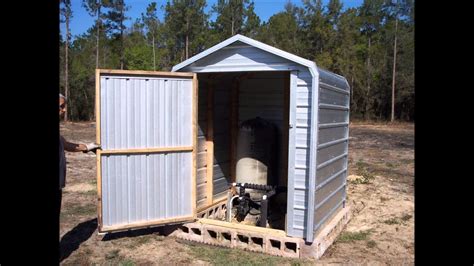 metal well housing|residential well sheds for sale.